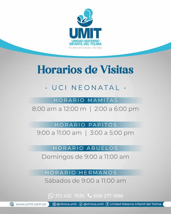 Horario de visitas